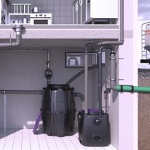 Konventionel tømning og rensning (G)