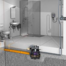 Aqualift F Compact (sort spildevand)