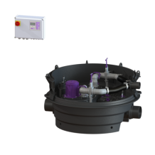 Bypass pumpebrønde (i jord)