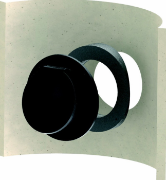 Adapterplade til 1250 - 1800 mm betonbrønd til flange.