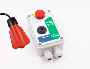 Lauridsen højvandsalarm med niveauvippe til sort spv.