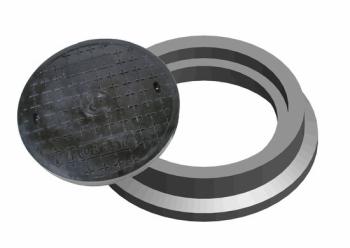 Samlet sæt af 600 kegle med fals og 700 glasfiber dæksel