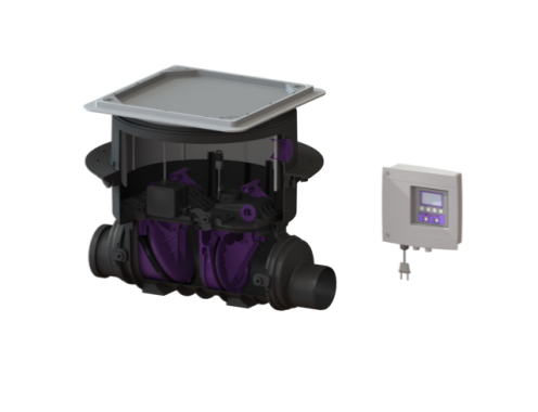 Højvandslukke & tilbageløbsstop